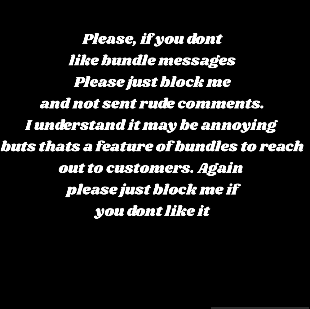 PSA PLEASE READ